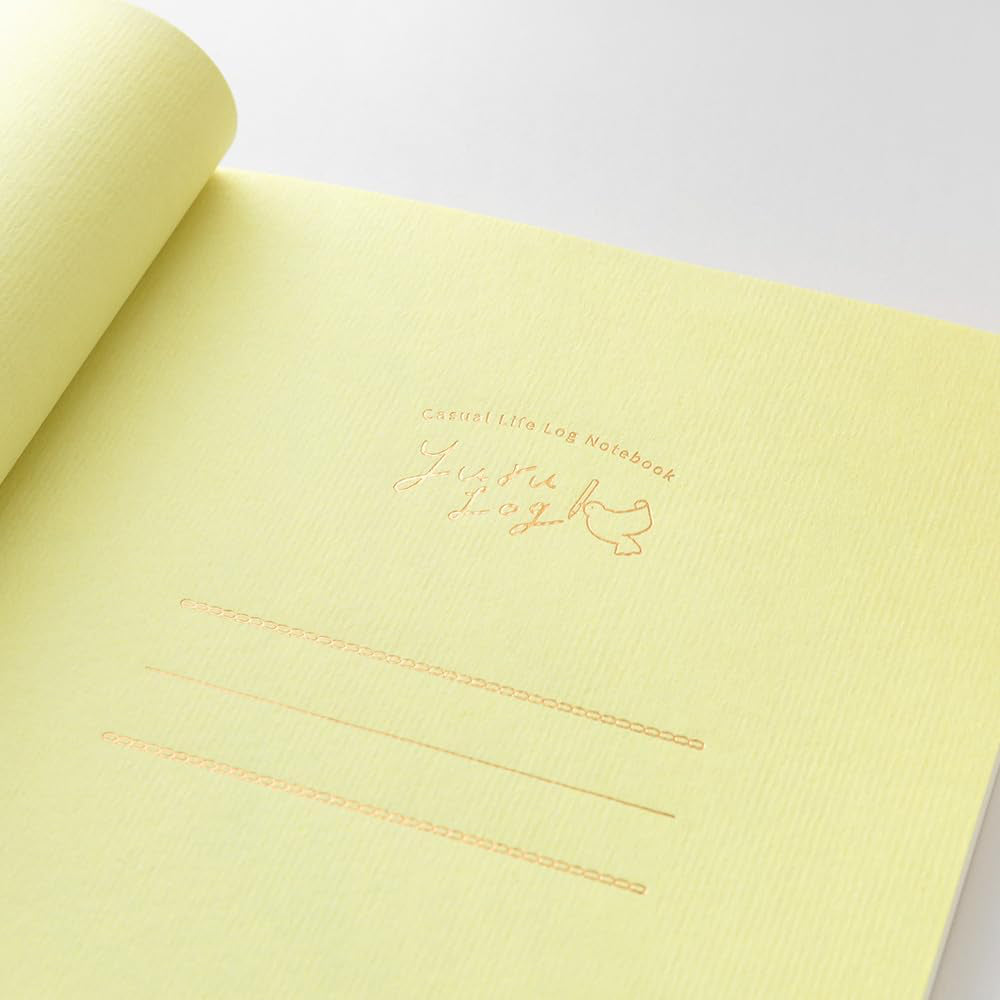 B-120 | MIDORI Yuru Log B6 方眼筆記本