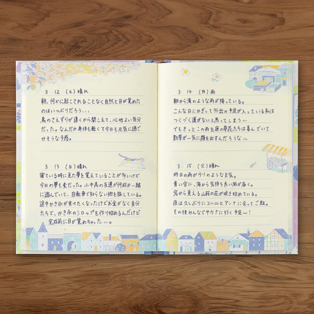 B-148 | MIDORI 1年用日記本 (風景)