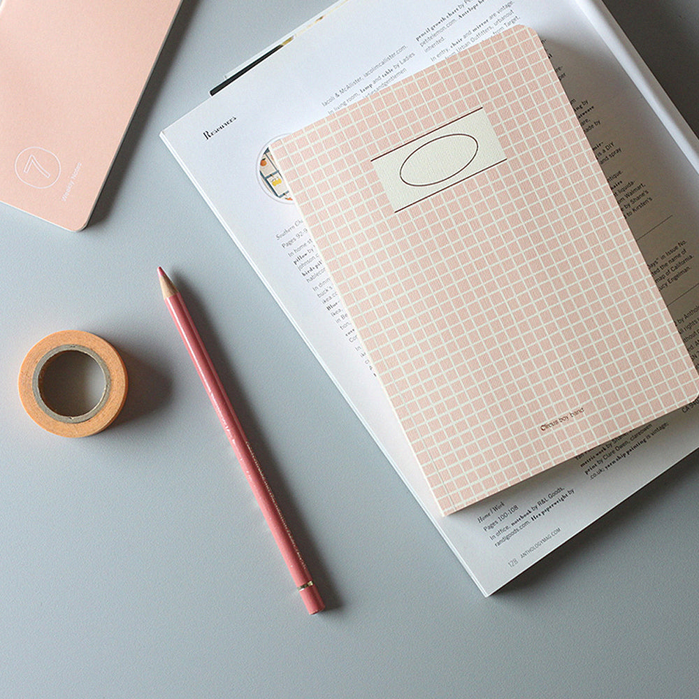 B-155 | CIRCUS BOY BAND Drawing Book 繪圖本 (Pink)