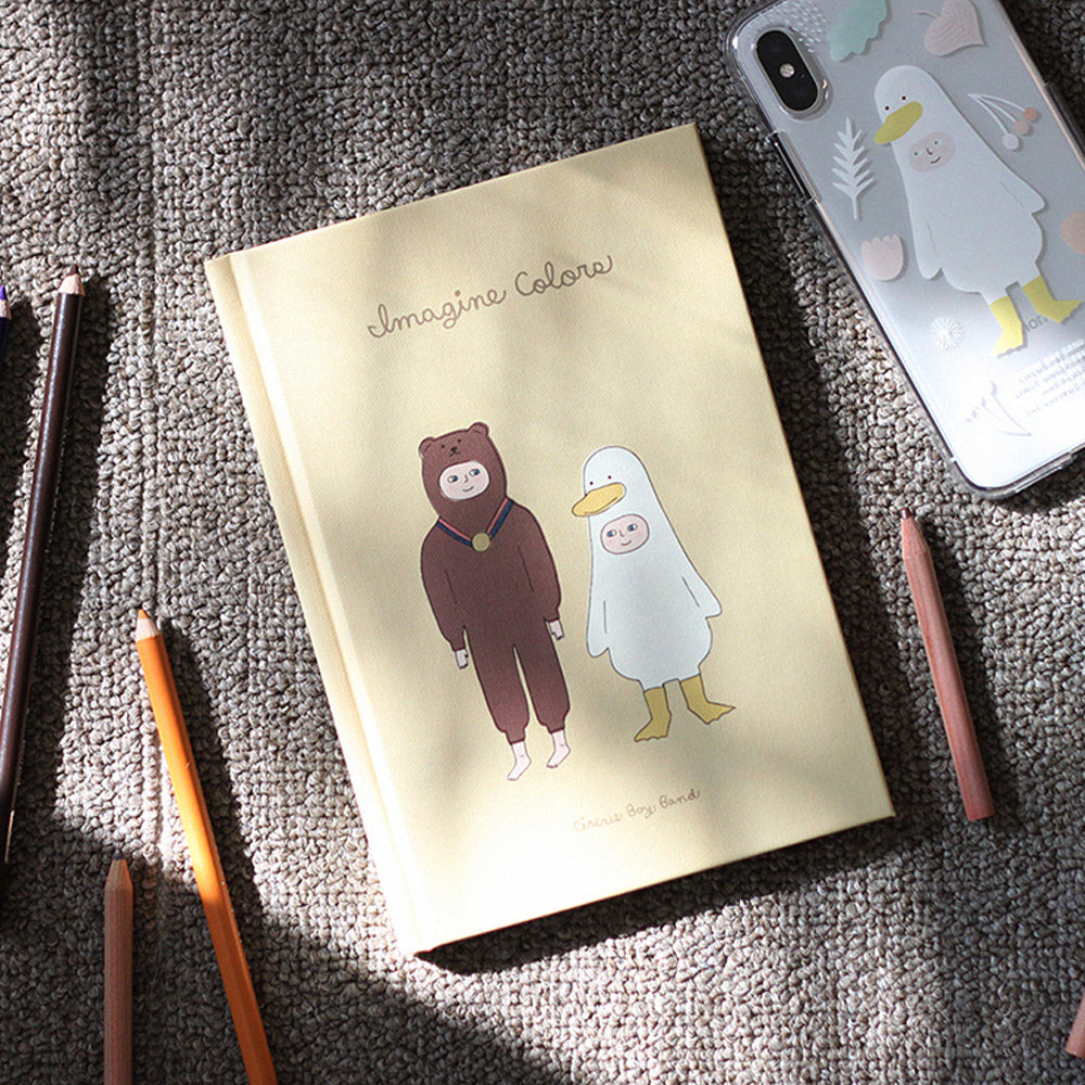 B-163 | CIRCUS BOY BAND Imagine Colors 填色冊 vol.3