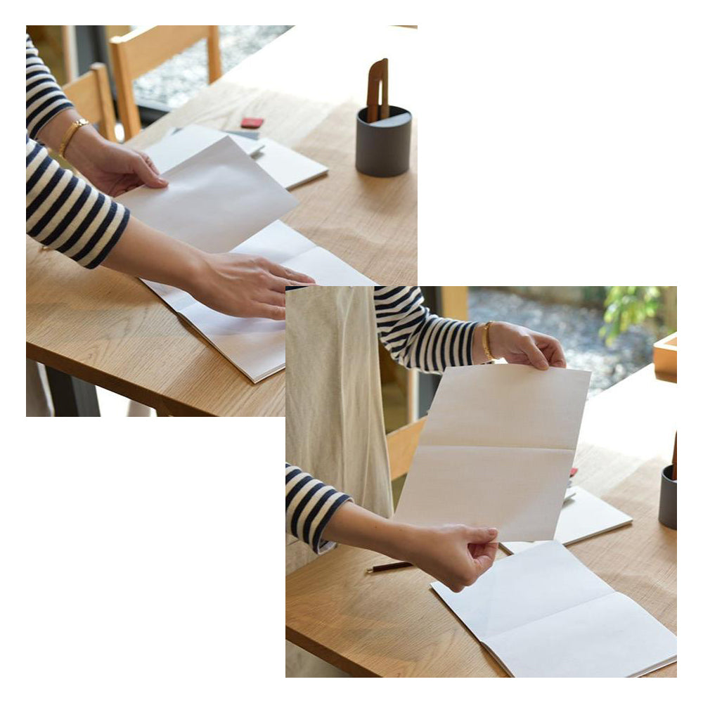 B-200 | 大成紙器製作所 x unpis PAD NOTE A5 無地筆記本