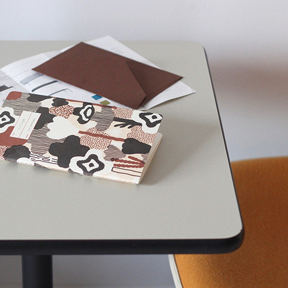 B-264 | CIRCUS BOY BAND Note 線裝筆記本 (linnen Yellow)