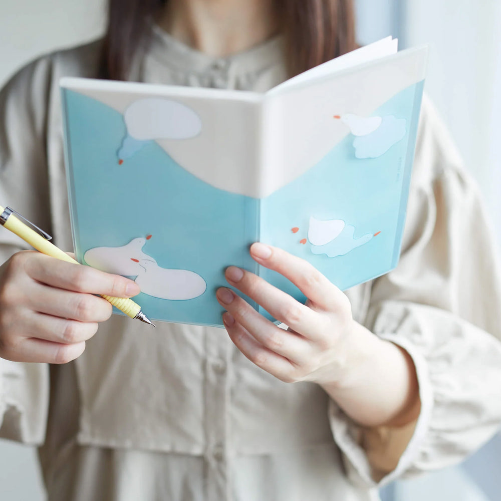 B-76 | KING JIM HITOTOKI NOTE 漫畫尺寸 手帳筆記簿 (嬉水)