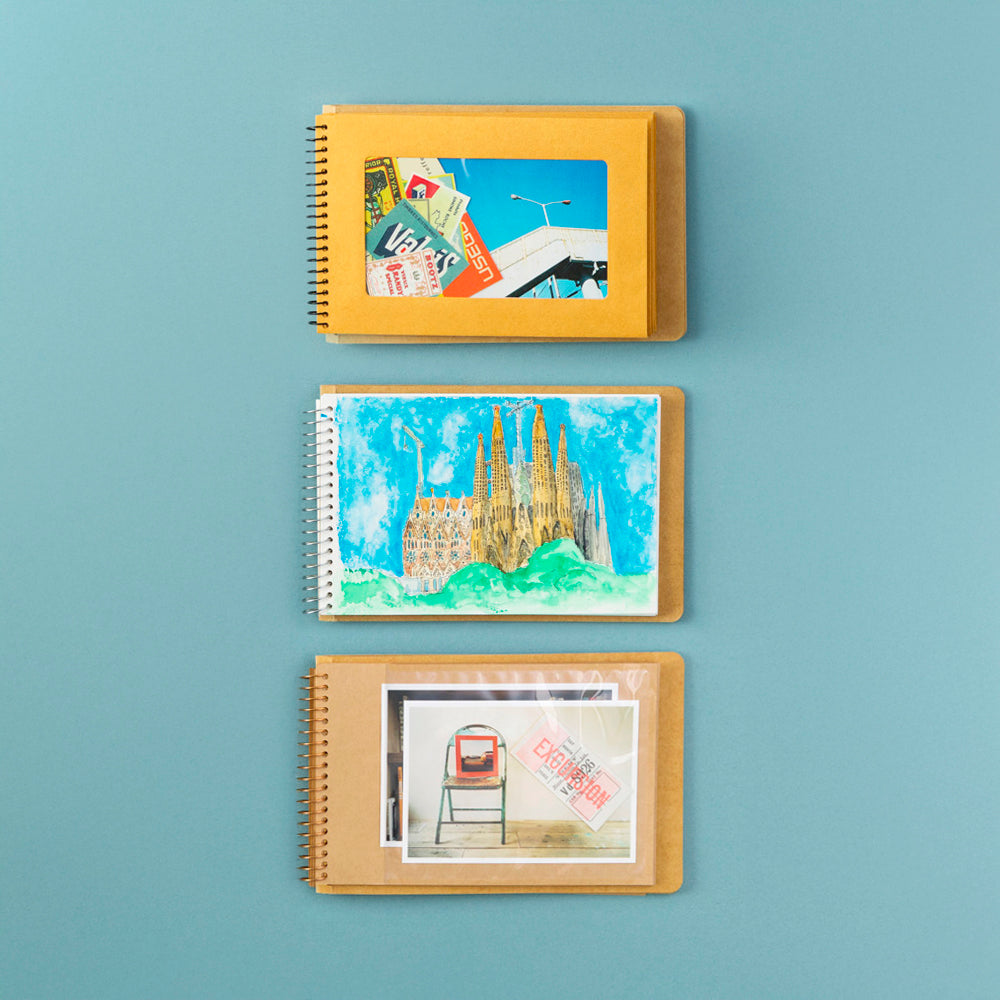B-255 | TRAVELER'S COMPANY SPIRAL RING NOTEBOOK B6 水彩紙筆記本