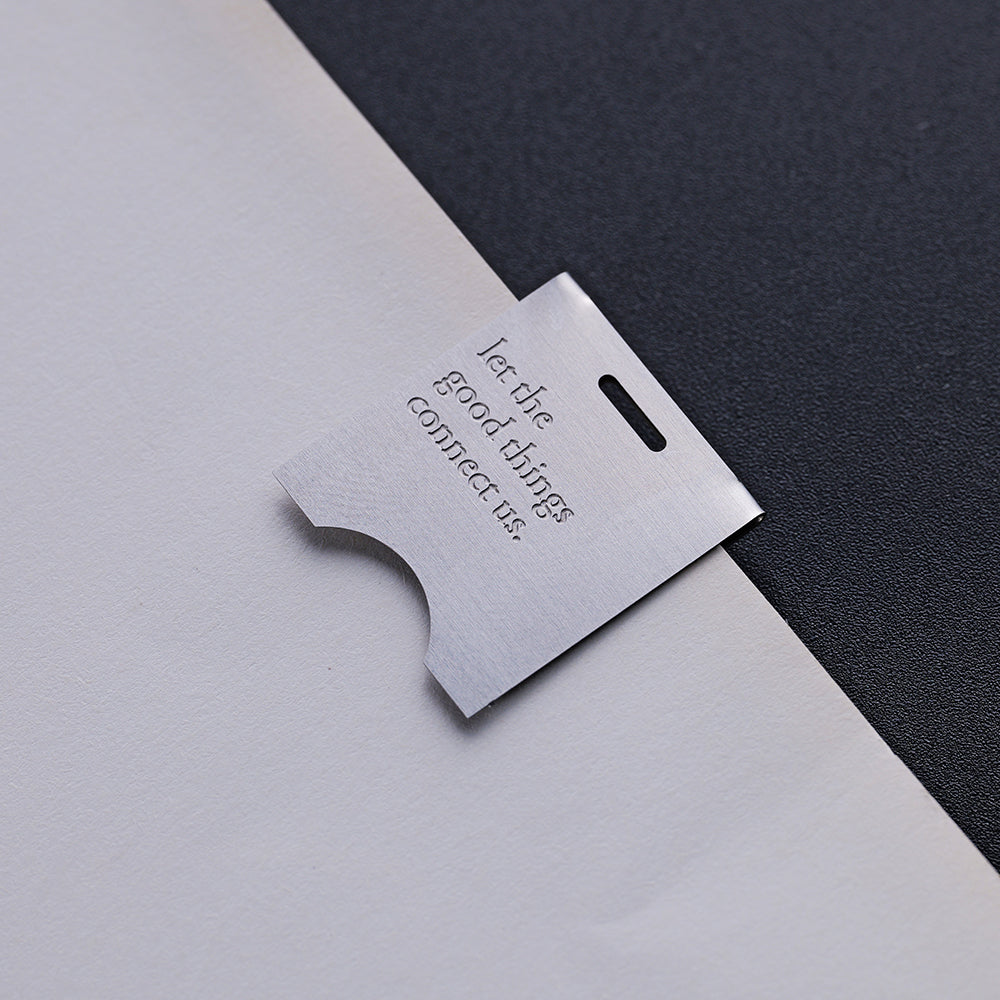 N-001 | 月下文具房 x YUAN DESIGN STUDIO 金屬書籤組