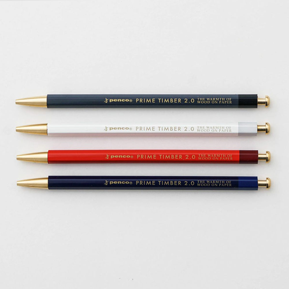 P-140 | HIGHTIDE penco x 北星鉛筆 Prime Timber Brass 2.0 工程筆 黃銅版