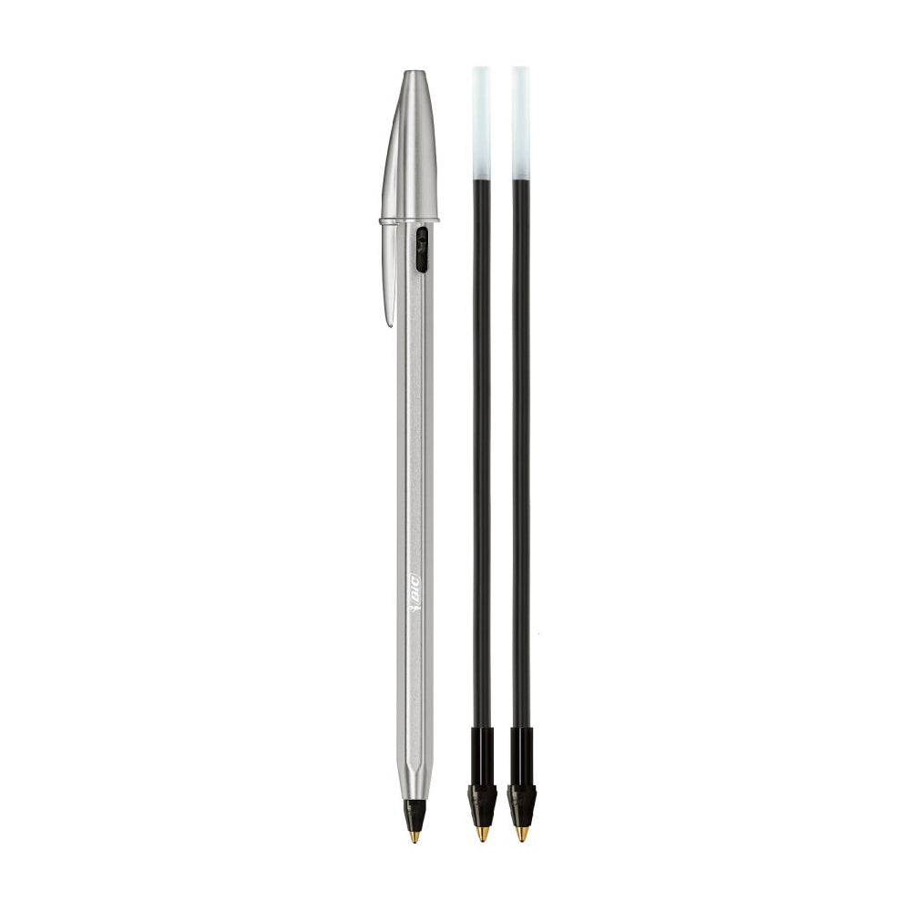 P-251 | BIC CRISTAL RE'NEW 原子筆套裝 (黑色)
