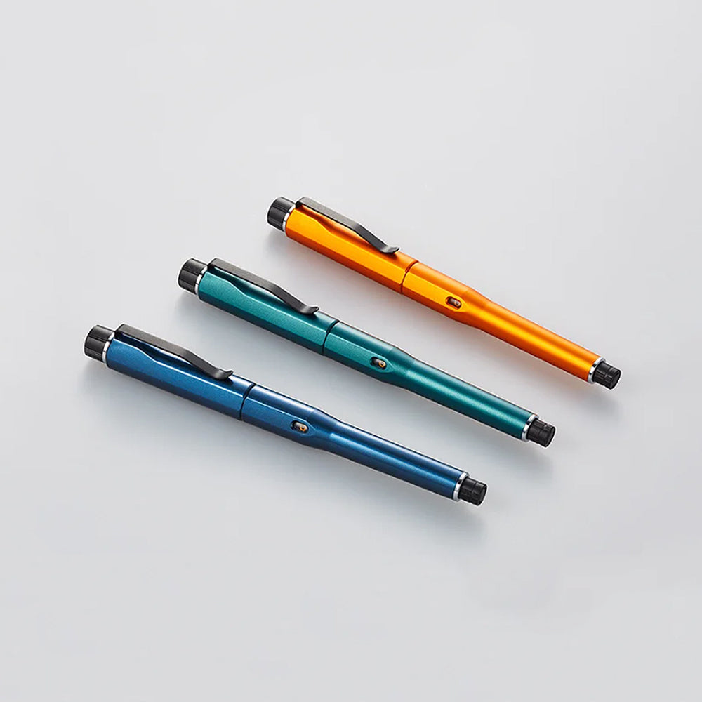 P-273 | UNI KURU TOGA DIVE 旋轉鉛芯筆 0.5mm (暮光橘)