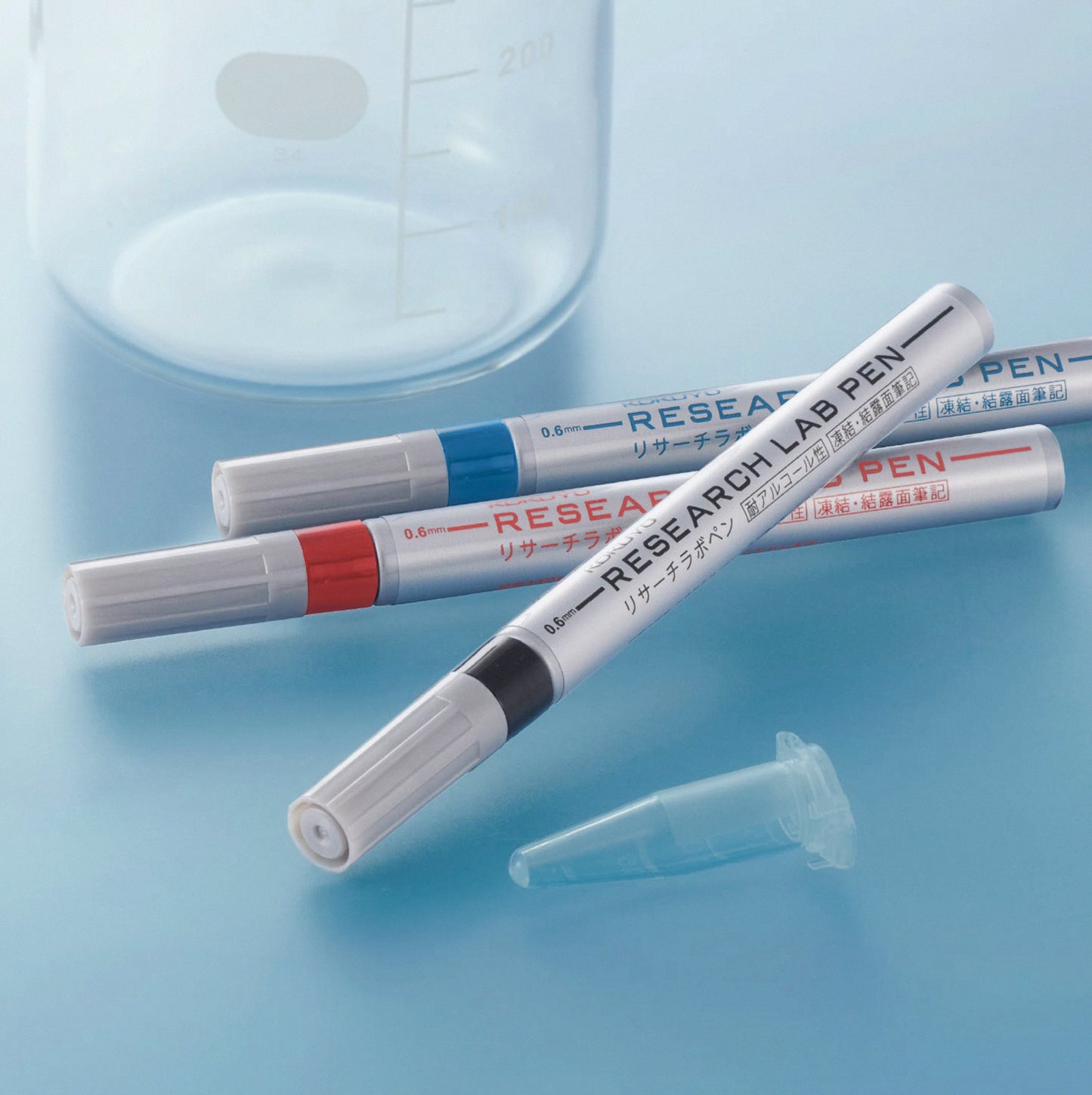 P-303 | KOKUYO Research Lab Pen 油性筆 (黑/藍/紅)