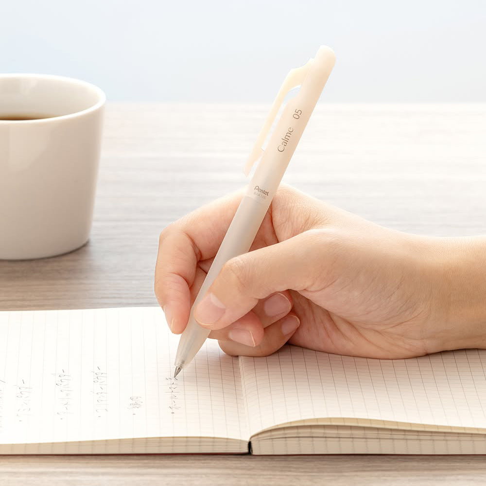 P-317 | PENTEL Calme Relaxed Frost Series 原子筆 0.5mm (限定版)