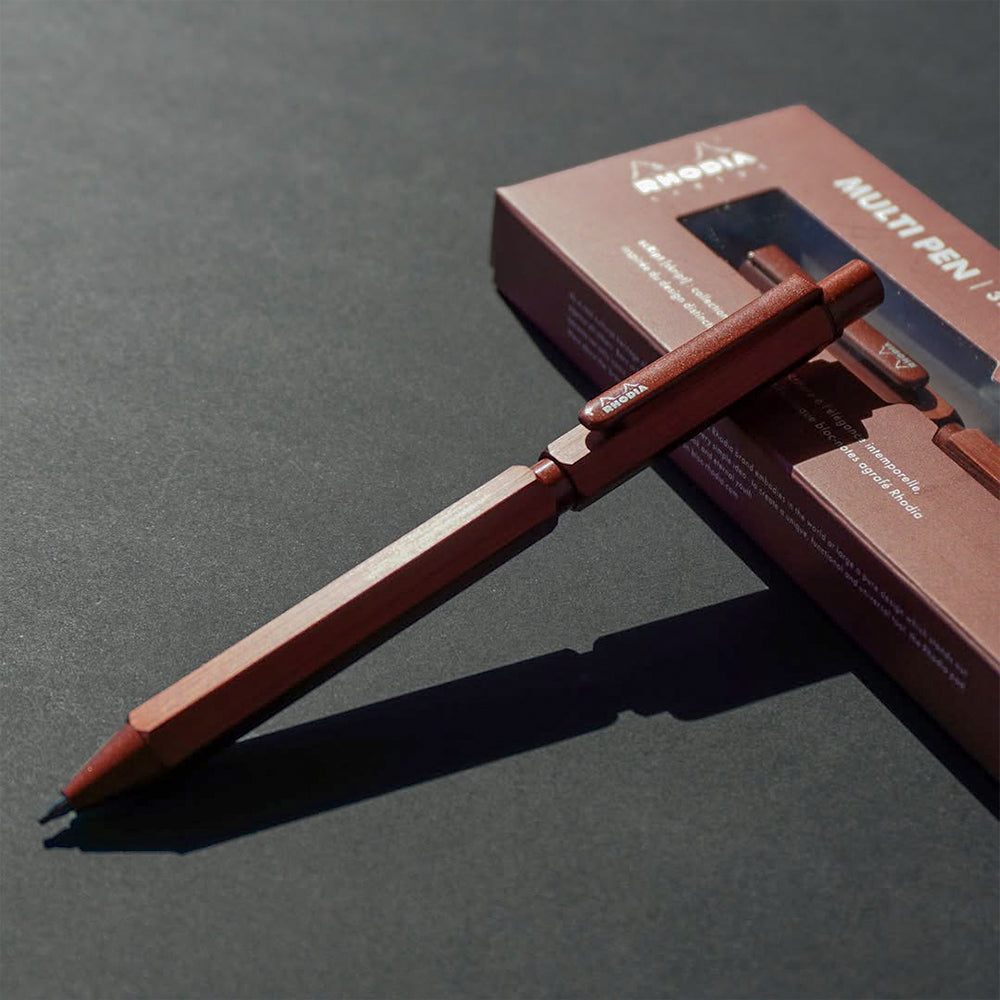P-350 | RHODIA ScRipt MULTI PEN 3in1 限定版 (栗棕色)