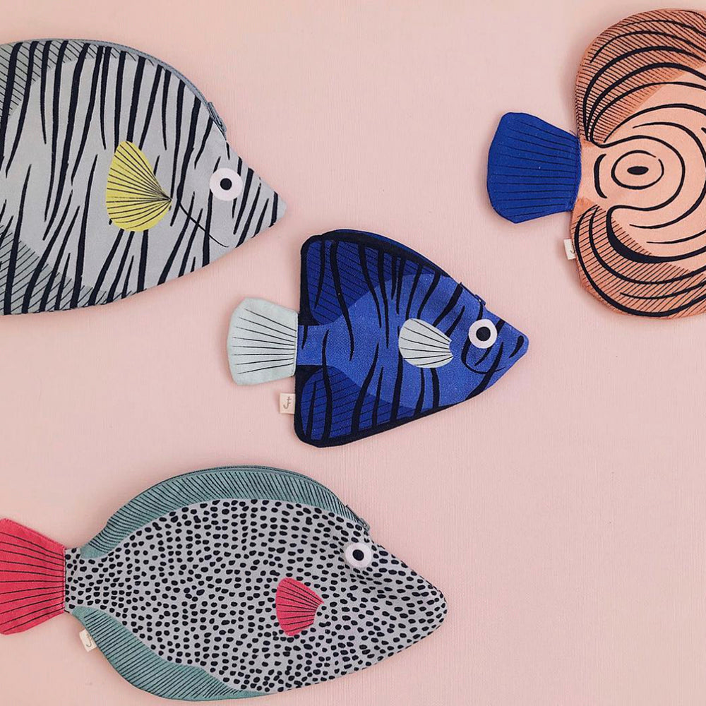 S-100 | DON FISHER 藍蝙蝠魚錢包