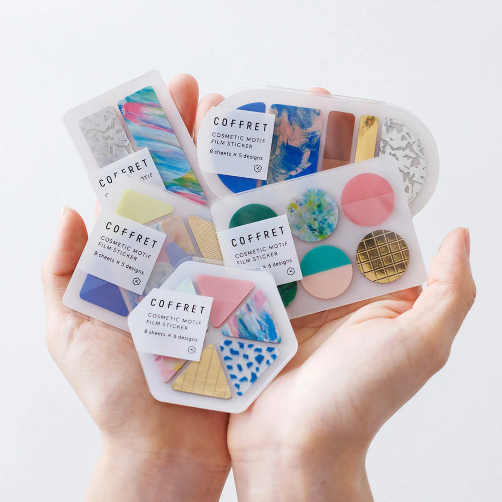 S-132 | HITOTOKI COFFRET Bar 薄膜貼紙 (藍色)