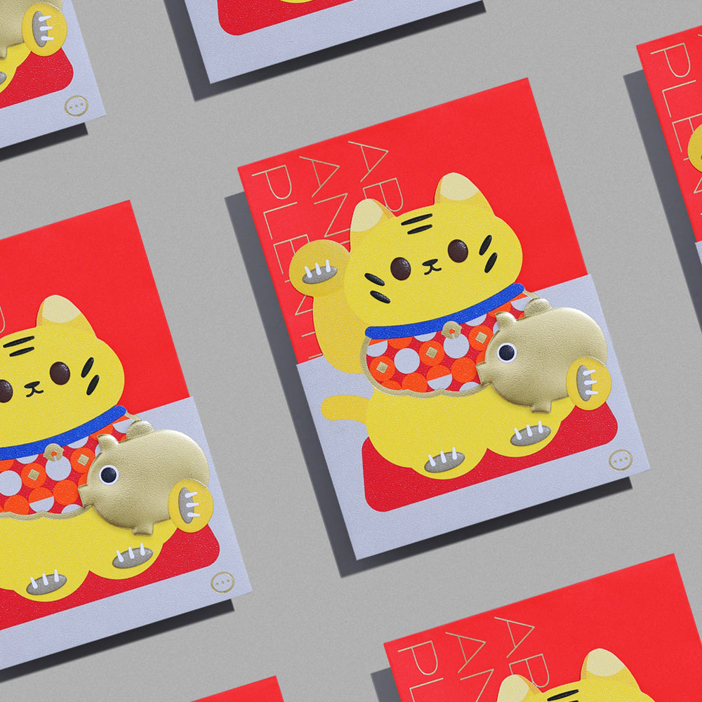 S-141 | PAPERMOMENTS FORTUNE KITTY 禮封套裝