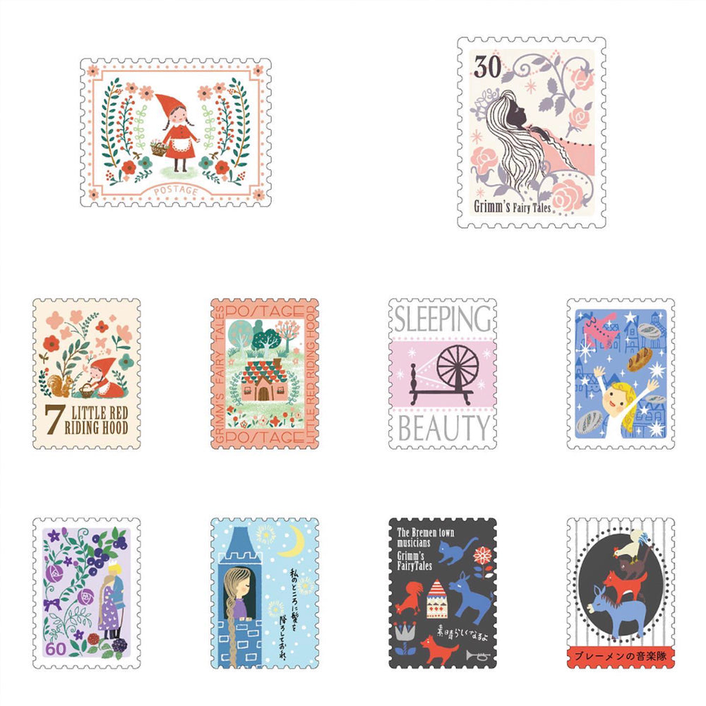S-148 | SEAL DO 童話之寶石 郵票貼紙組 (格林童話之二)