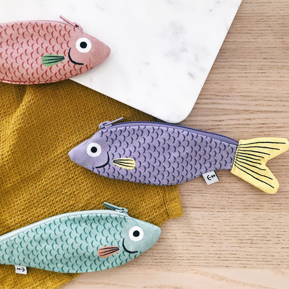 S-168 | DON FISHER 紅蓮燈魚錢包 (粉紅色)