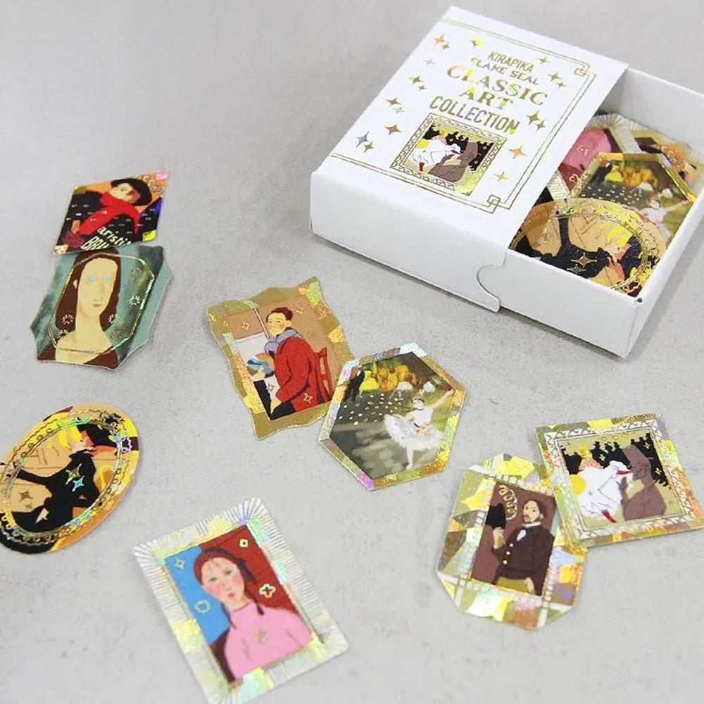 S-465 | SEAL DO FLAKE SEAL CLASSIC ART COLLECTION 名畫貼紙組