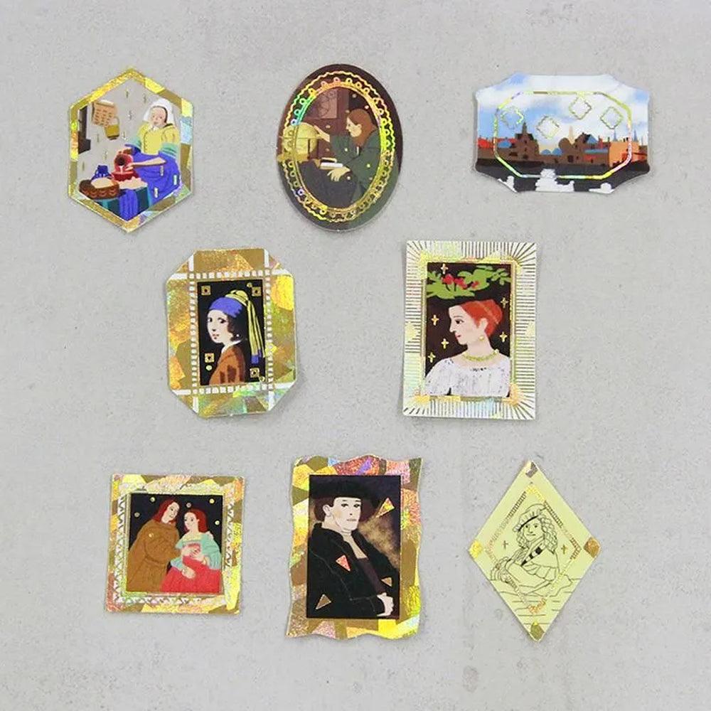 S-465 | SEAL DO FLAKE SEAL CLASSIC ART COLLECTION 名畫貼紙組