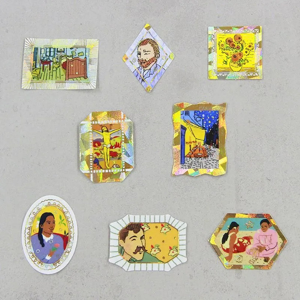 S-465 | SEAL DO FLAKE SEAL CLASSIC ART COLLECTION 名畫貼紙組