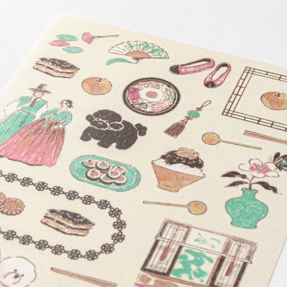 S-408 | MIDORI Sticker Collection 手帳專用貼紙 小故事系列 (韓國)