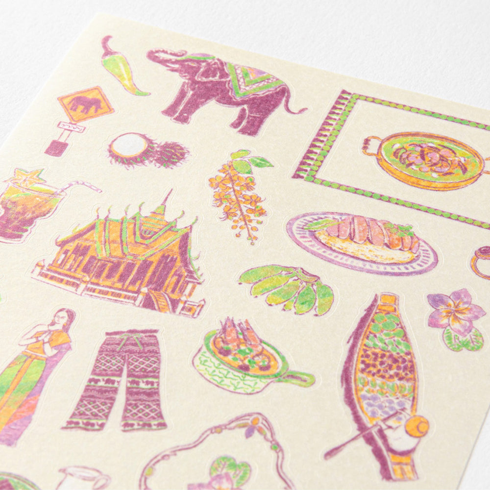 S-409 | MIDORI Sticker Collection 手帳專用貼紙 小故事系列 (泰國)