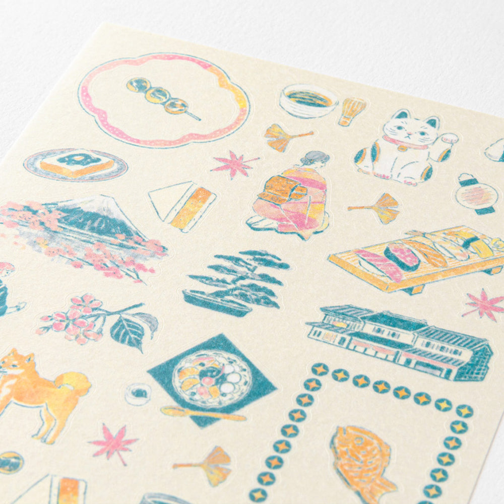 S-410 | MIDORI Sticker Collection 手帳專用貼紙 小故事系列 (日本)