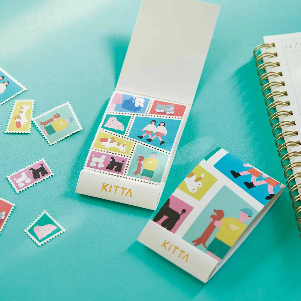 S-488 | KITTA SPECIAL 隨身手帳貼 (汪汪)