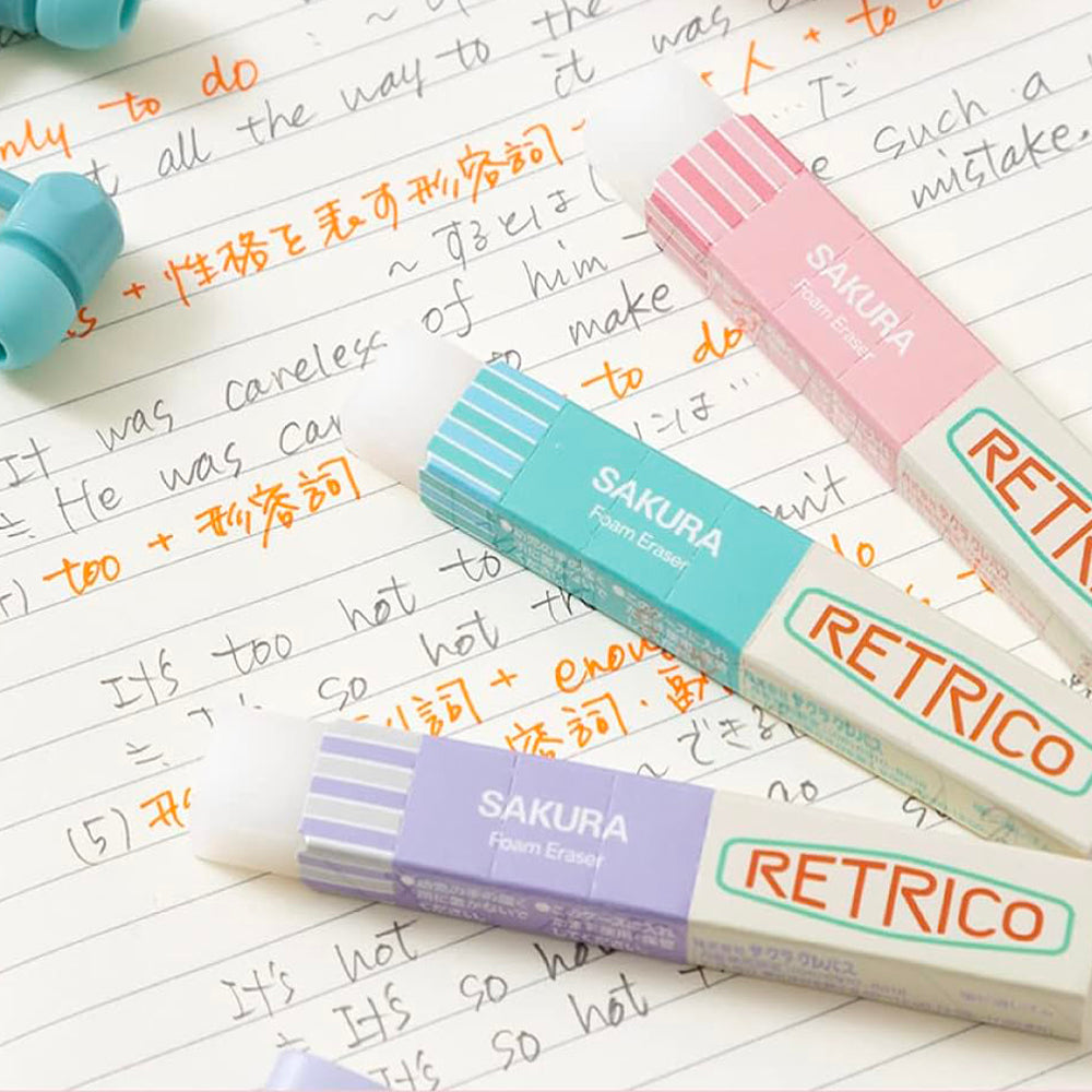 T-326 | SAKURA RETRICO 泡沫擦膠 (限量版)