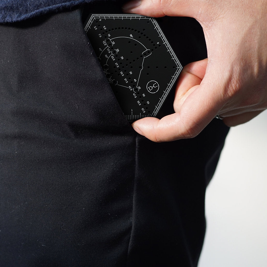 T-335 | YUAN DESIGN STUDIO Hexagonal Ruler (點尺)