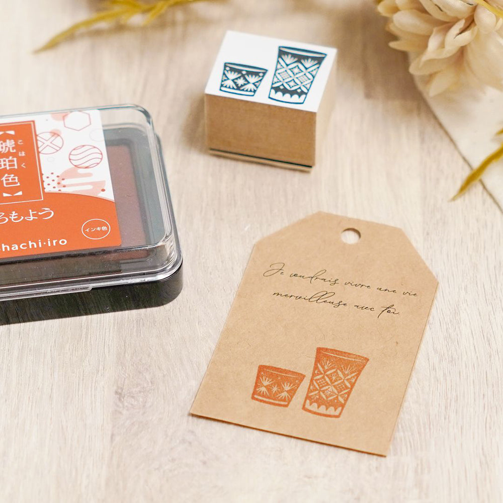 T-485 | SHACHIHATA Iromoyo 日本傳統色油性印台手