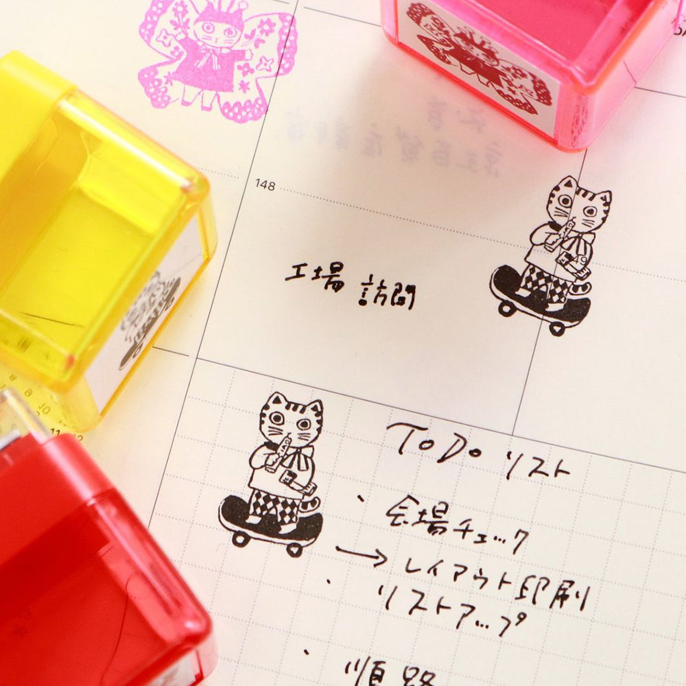 T-509 | SANBY x 北岸由美 方形浸透印