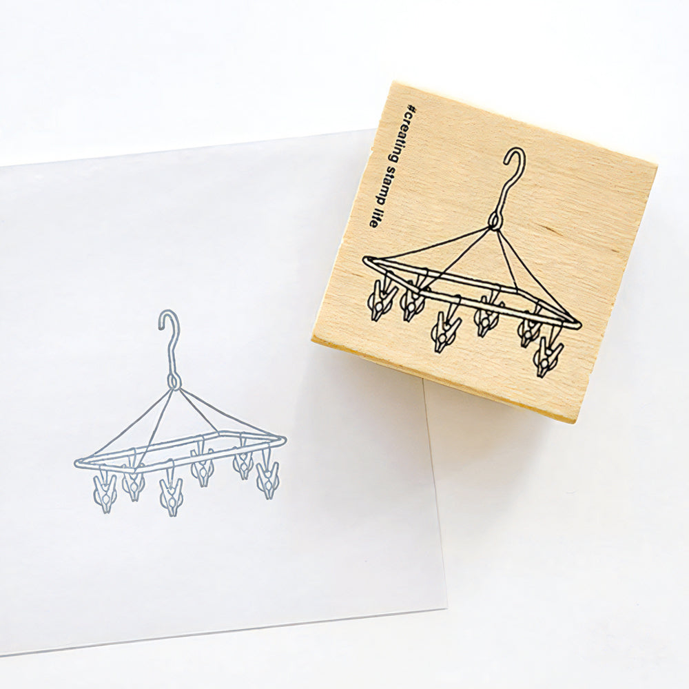 T-554 | KODOMO NO KAO I LOVE STAMP 印章系列 (晾衣夾)