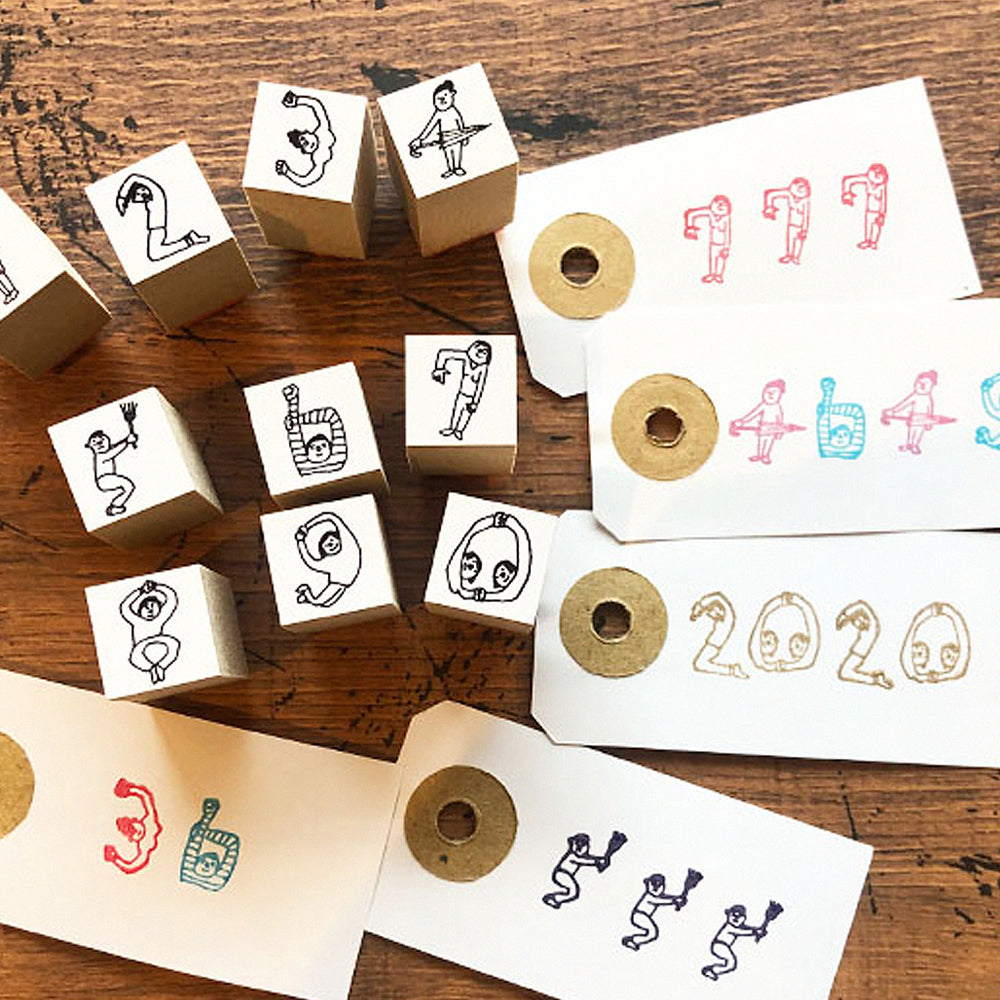 T-572 | 36 SUBLO x Hoshino Shiho 迷你數字印章套裝