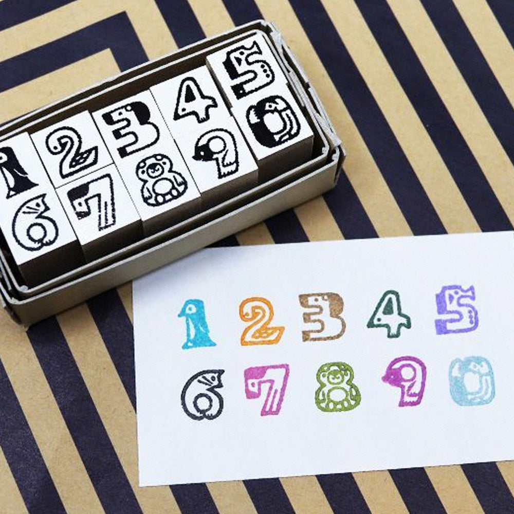 T-573 | 36 SUBLO x 福田利之 迷你數字印章套裝