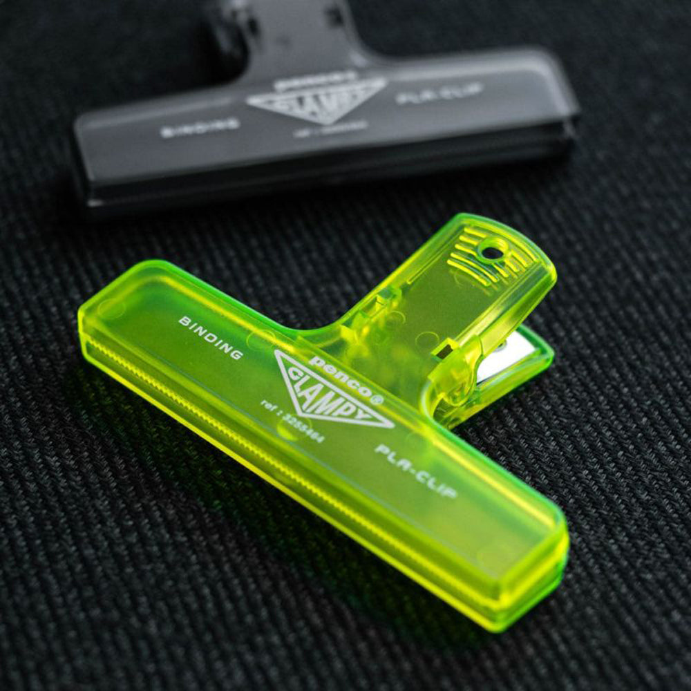 T-590 | HIGHTIDE penco CLAMPY 透明塑膠夾子 (黑色)