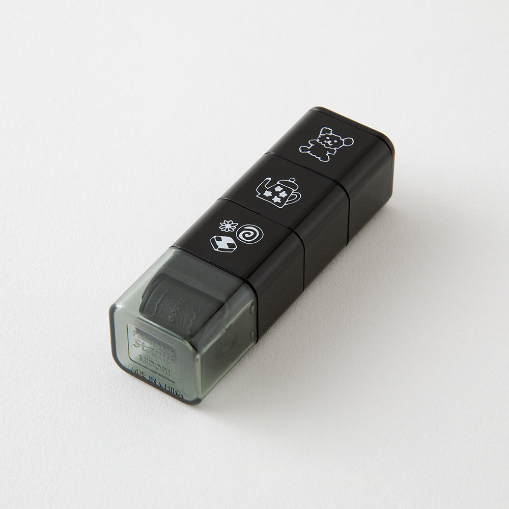 T-655 | MIDORI Paintable Stamp Roller 浸透印 (主題圖案)
