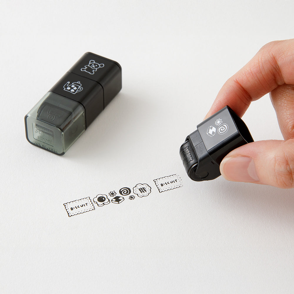 T-655 | MIDORI Paintable Stamp Roller 浸透印 (主題圖案)