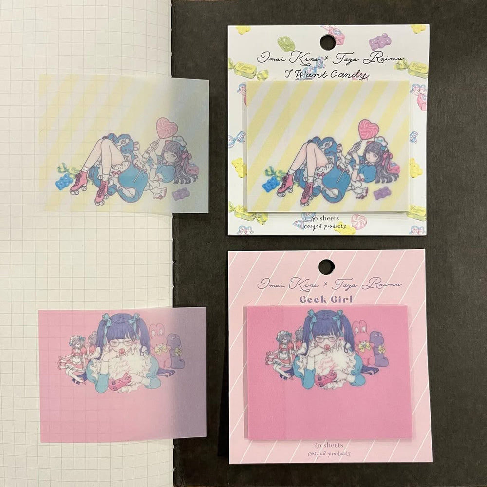 T-668 | 表現社 x 今井KIRA x 多屋來夢 便利貼
