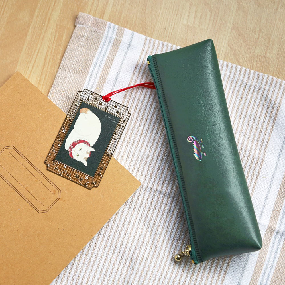 T-758 | etdgistorage 浮世繪金屬書籤 (白貓)