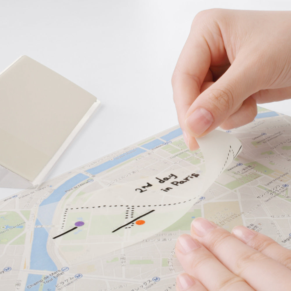 T-781 | STALOGY 大號半透便利貼 (方眼)