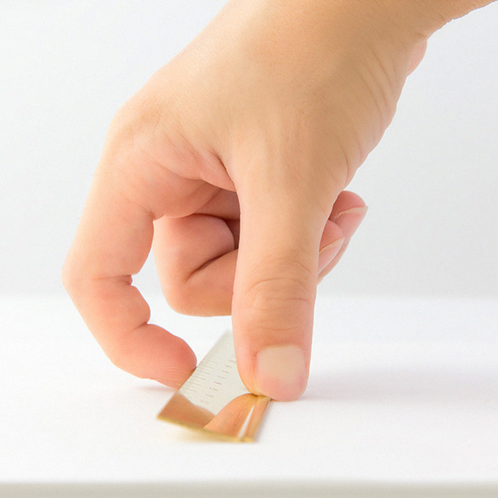 T-784 | TRAVELER'S COMPANY BRASS PRODUCTS 黃銅直尺