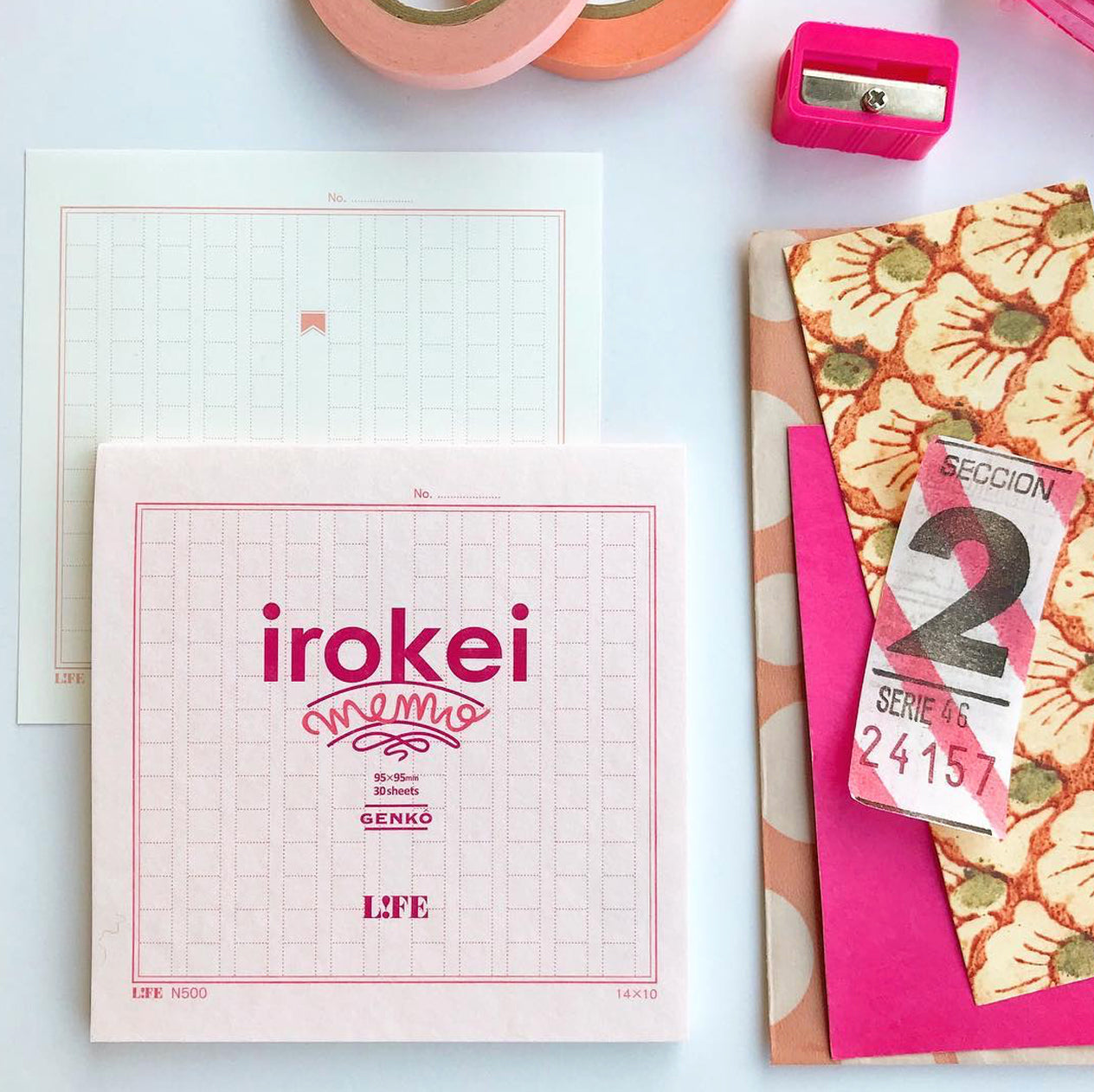 T-97 | LIFE irokei Memo (原稿紙)