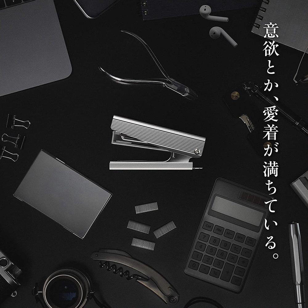 T-98 | MAX HD-10X/AL 全金屬釘書機 (黑/銀/紅)