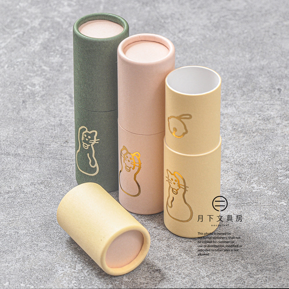 S-210 | 大成紙器製作所 POCHI-PON 迷你紙筒 (招財貓)