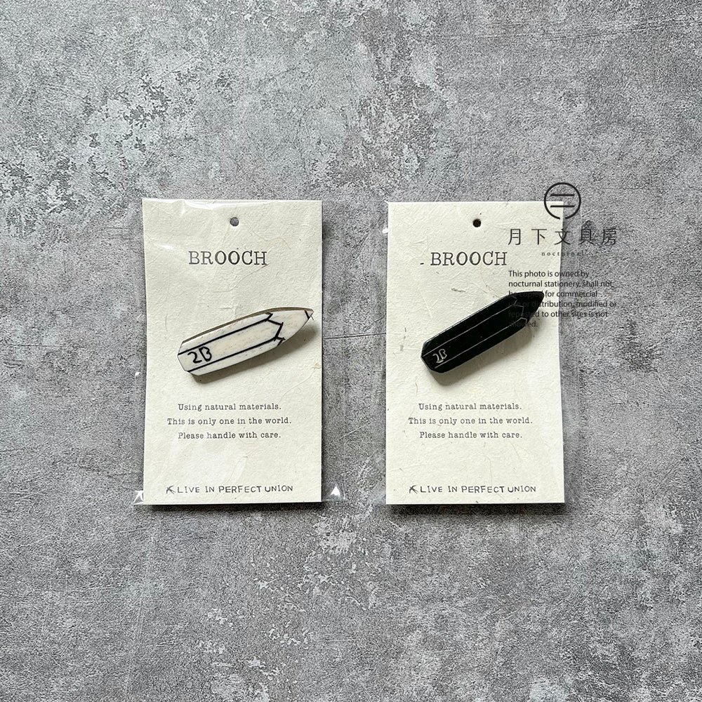 S-174 | PERFECT UNION 水牛骨鉛筆胸針
