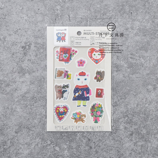 S-335 | SANBY MULTI-STICKER 多功能貼紙 (北岸由美)