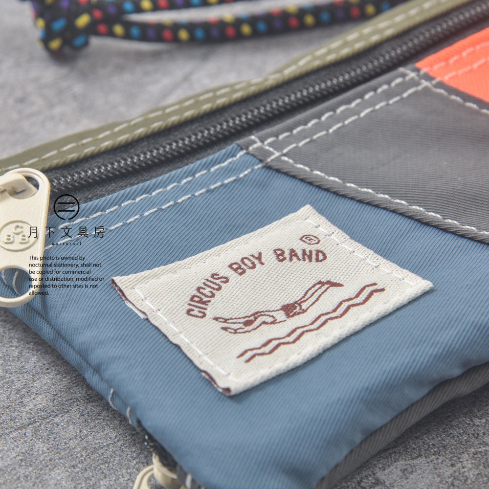 S-346 | CIRCUS BOY BAND Daily pocket 便攜包 (灰藍)