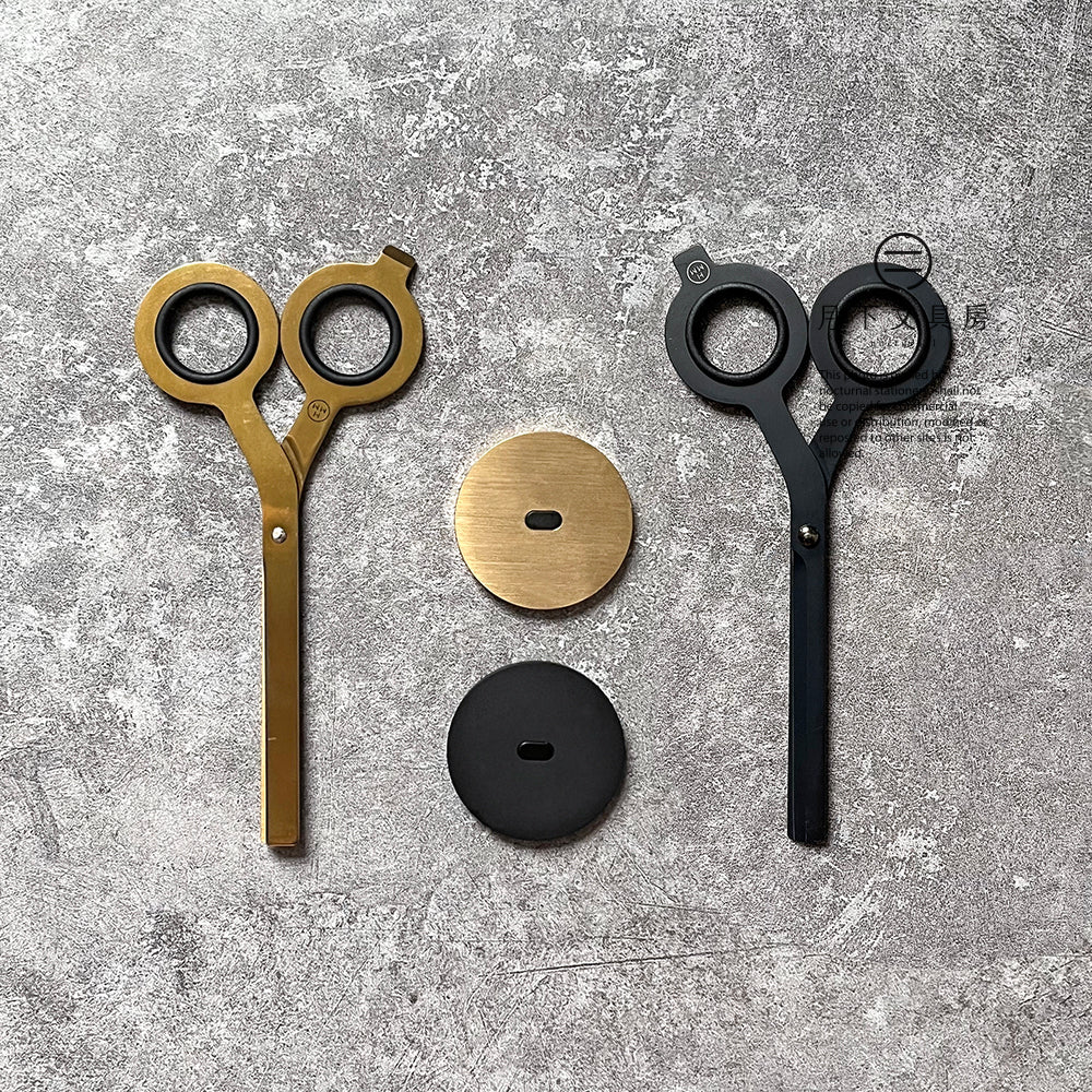 T-168 | HMM Scissors 反正剪刀 (黑色/金色)