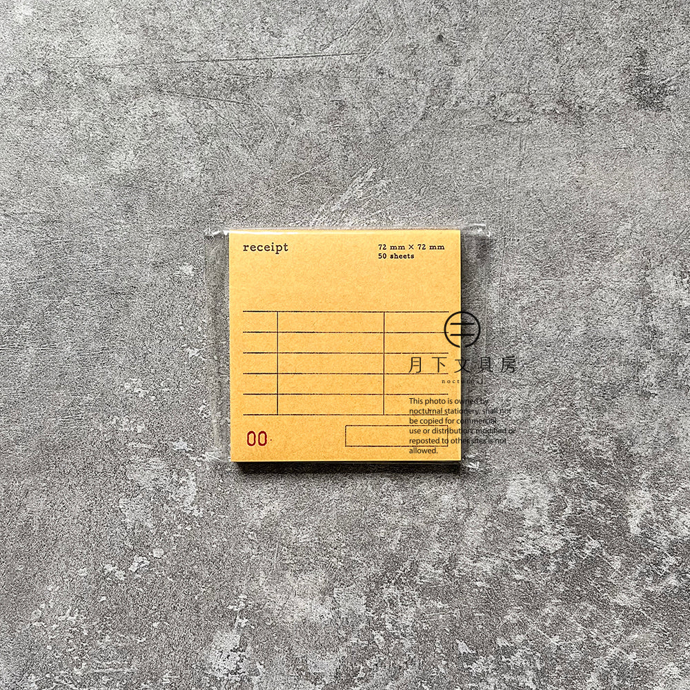 T-302 | CLASSIKY x drop around 收據便箋