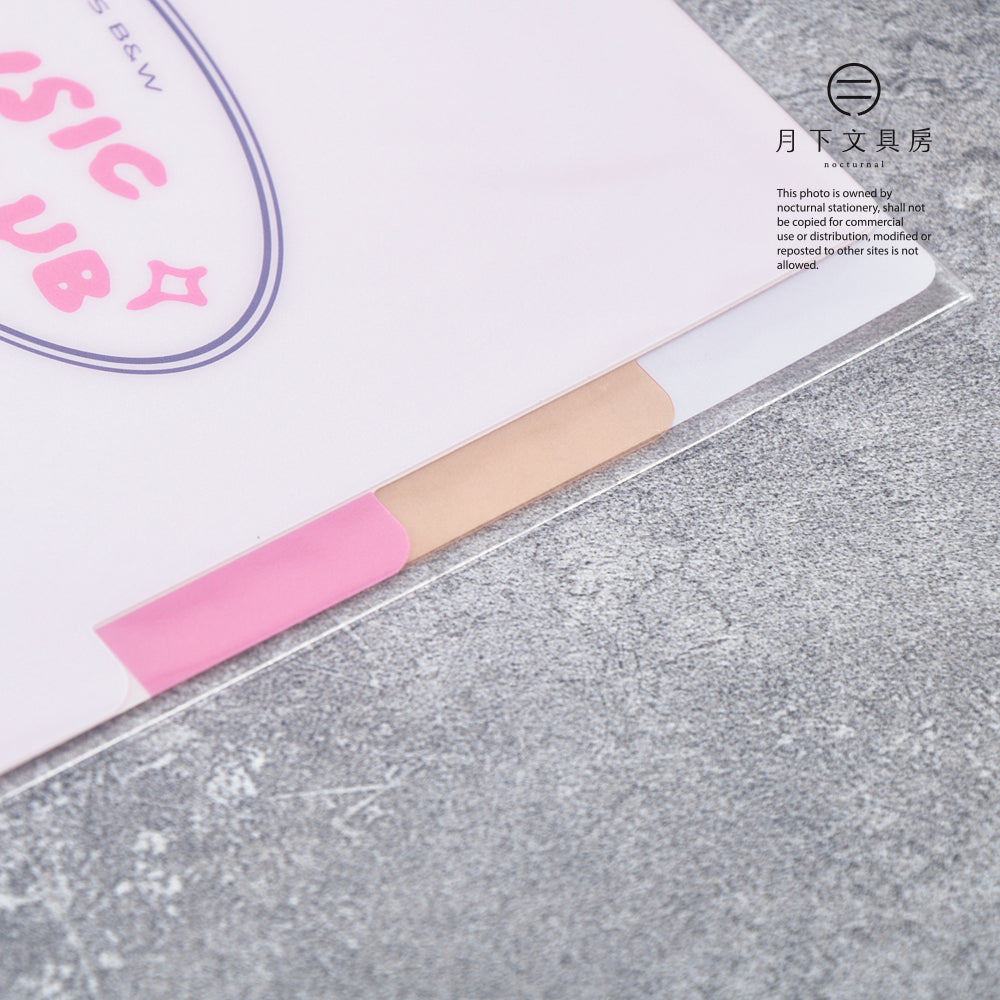 T-807 | FRONTIER CREATORS CIRCUS A5 三層文件夾 (黑白小姐)